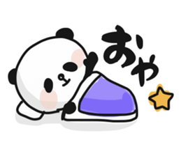 Two characters Panda 1 sticker #9646140