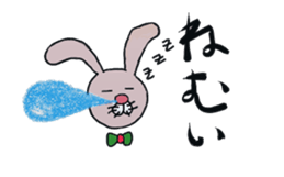Gentle Rabbit friends sticker #9646254
