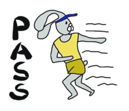 Gentle Rabbit friends sticker #9646262