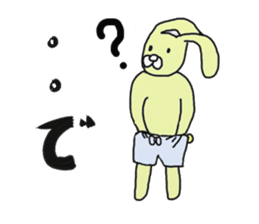 Gentle Rabbit friends sticker #9646272