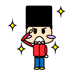 cute and playful old man