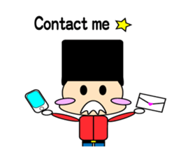 cute and playful old man sticker #9646719