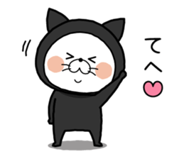 Suit cat sticker #9646860