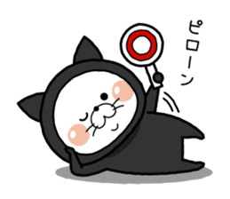 Suit cat sticker #9646864