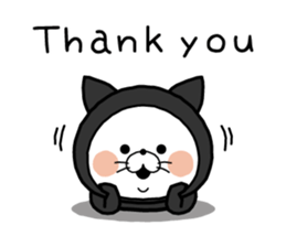 Suit cat sticker #9646877