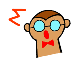 meganezaru-kun sticker #9646840