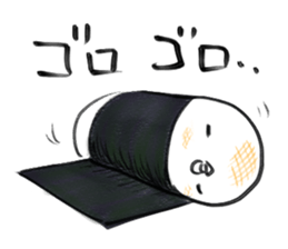 Rice cake is very dangerous food. sticker #9647166