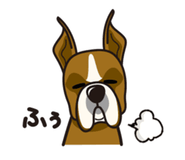 iinu - Boxer sticker #9647495