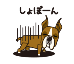 iinu - Boxer sticker #9647518