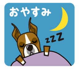 iinu - Boxer sticker #9647527