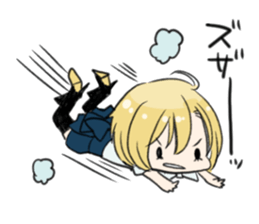 arujitosituji the yuruyuru sticker #9647544