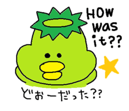 ka-suke of a kappa sticker #9647616