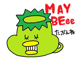 ka-suke of a kappa sticker #9647631