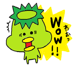 ka-suke of a kappa sticker #9647640