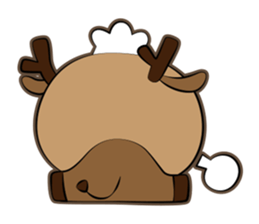 Baking_deer sticker #9647662