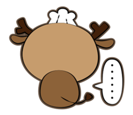Baking_deer sticker #9647675