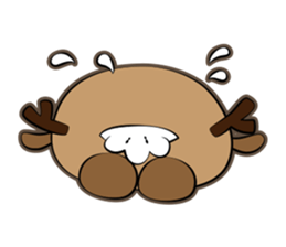 Baking_deer sticker #9647676