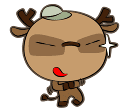 Baking_deer sticker #9647684