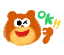 Hello Bear bear sticker #9647858