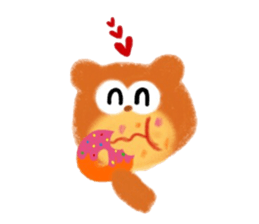 Hello Bear bear sticker #9647859