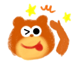 Hello Bear bear sticker #9647866