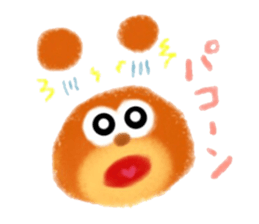 Hello Bear bear sticker #9647871