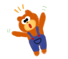 Hello Bear bear sticker #9647872