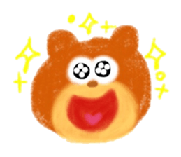 Hello Bear bear sticker #9647875