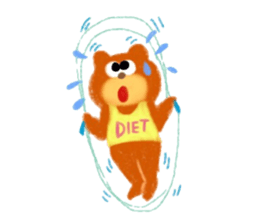 Hello Bear bear sticker #9647877