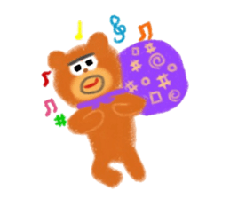 Hello Bear bear sticker #9647878