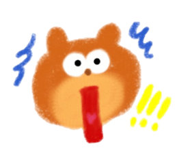 Hello Bear bear sticker #9647880