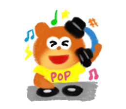 Hello Bear bear sticker #9647887