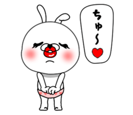 Rabbit person sticker #9648150