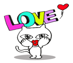 huhu cat sticker #9648382