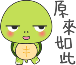 Baby turtle Adventure sticker #9648469