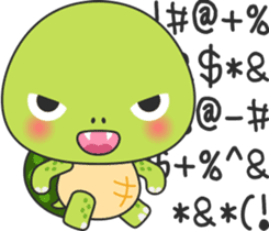 Baby turtle Adventure sticker #9648480