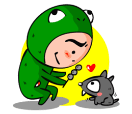 Chay Kob and Girlfriend 2 (Ying Pink) sticker #9648545