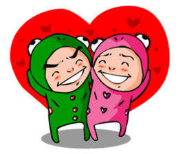 Chay Kob and Girlfriend 2 (Ying Pink) sticker #9648567