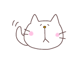 siroiro cat sticker #9648609