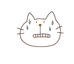 siroiro cat sticker #9648610