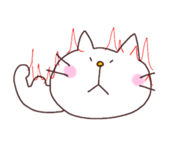 siroiro cat sticker #9648616