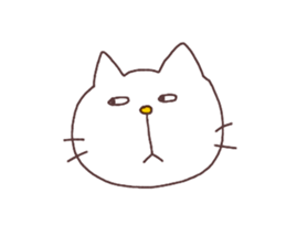 siroiro cat sticker #9648617