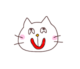 siroiro cat sticker #9648621