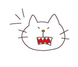 siroiro cat sticker #9648625