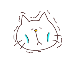 siroiro cat sticker #9648626