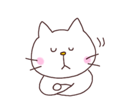 siroiro cat sticker #9648629