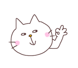 siroiro cat sticker #9648631