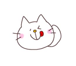 siroiro cat sticker #9648633