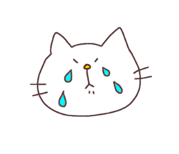 siroiro cat sticker #9648641