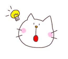 siroiro cat sticker #9648644